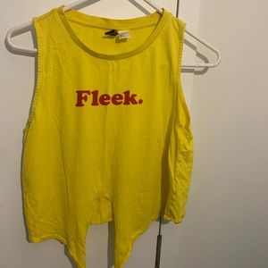 H&M crop shirt